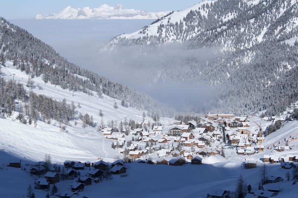 Blick über den Nebel (Gorfion Familotel Liechtenstein)