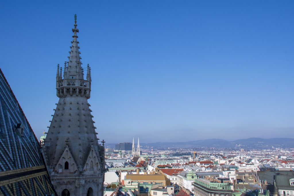 Blick über Wien vom Stephansdom aus (c) Henry Martin Klemt (KAISERHOF Wien)