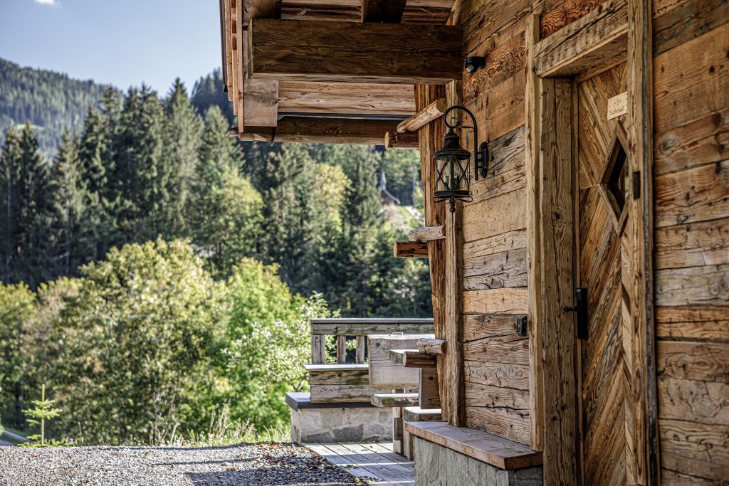 Holzhütte mit wunderschönem Ausblick (Bergdorf Prechtlgut)