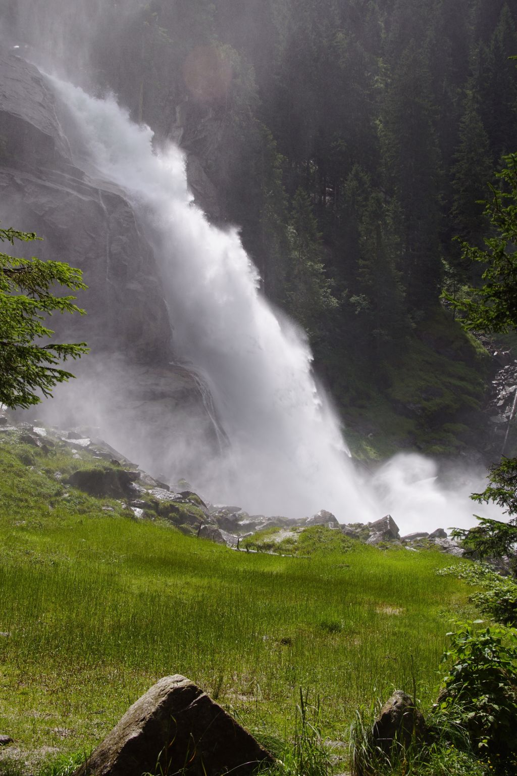 Krimmler Wasserfälle im Sommer (Tourismusverband Krimml)