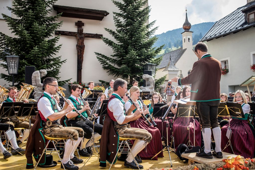 Musikkapelle beim Rauriser Bauernherbst (c) Florian Bachmeier (Tourismusverband Rauris)