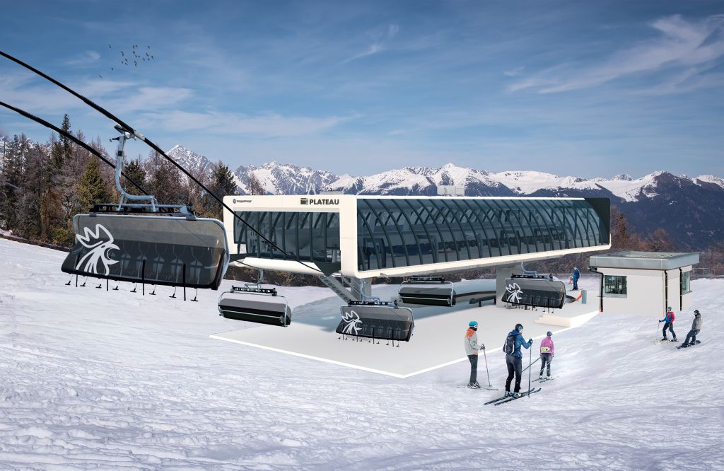 Rendering Plateau (Dolomitenregion Kronplatz)