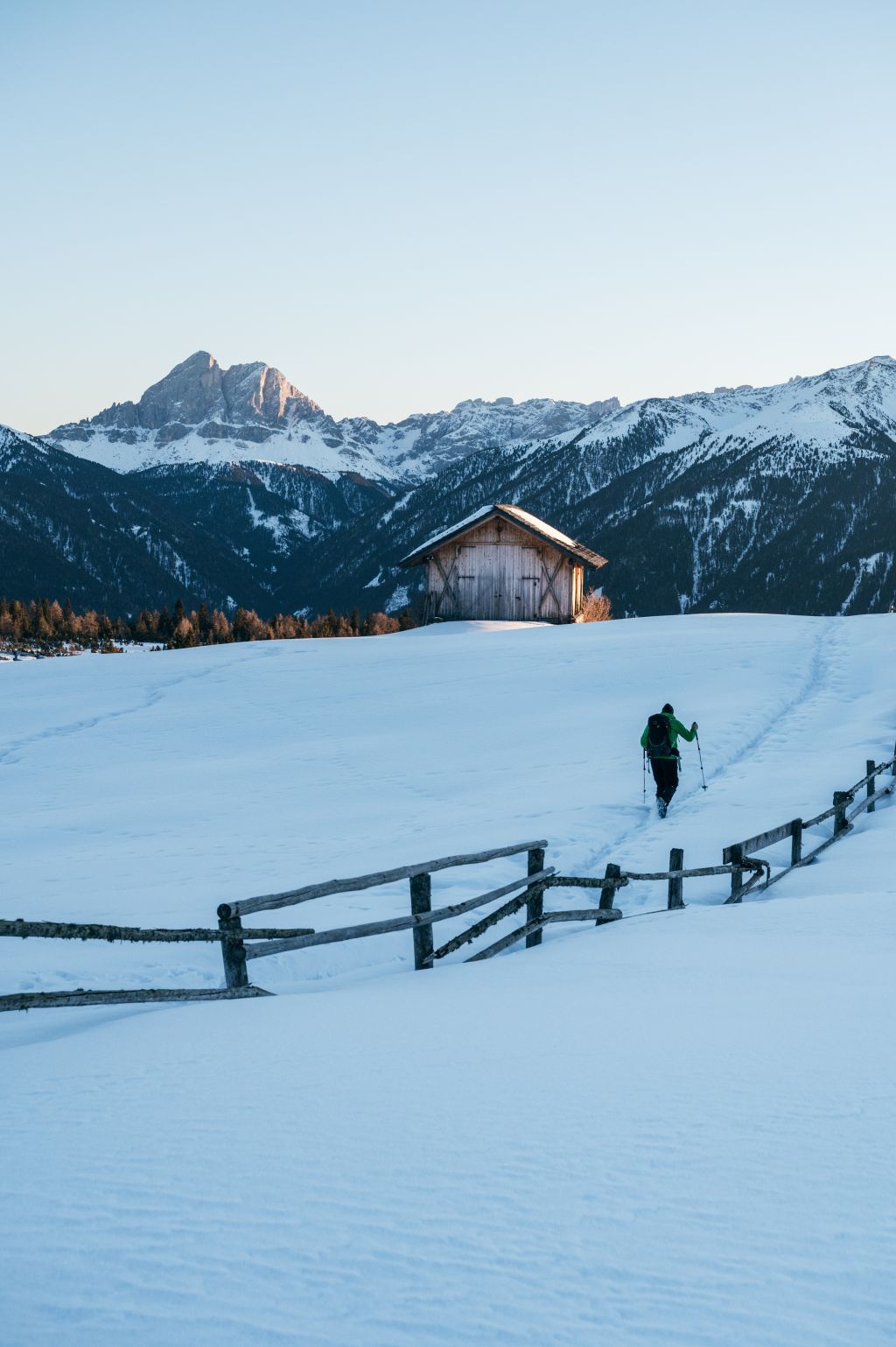 Rodeneckeralm im Winter © Marika Unterladstaetter@MountainHideaways (Tratterhof)