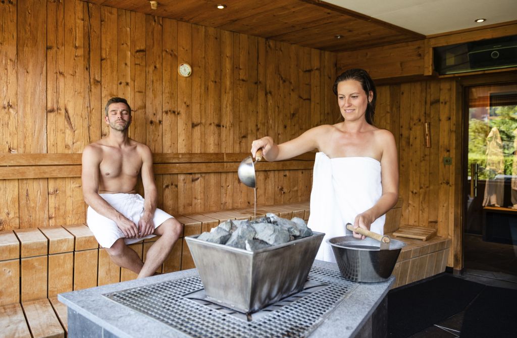 Saunaauszeit für die Erwachsenen (c) Daniela Jakob (Oberjoch - Familux Resort)