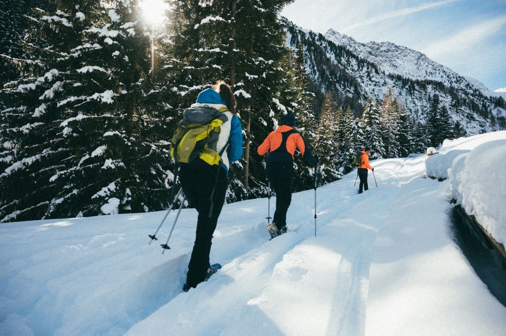 Schneeschuhwandern in die Ferienregion Eisacktal-Ratschings (Naturhotel Rainer)