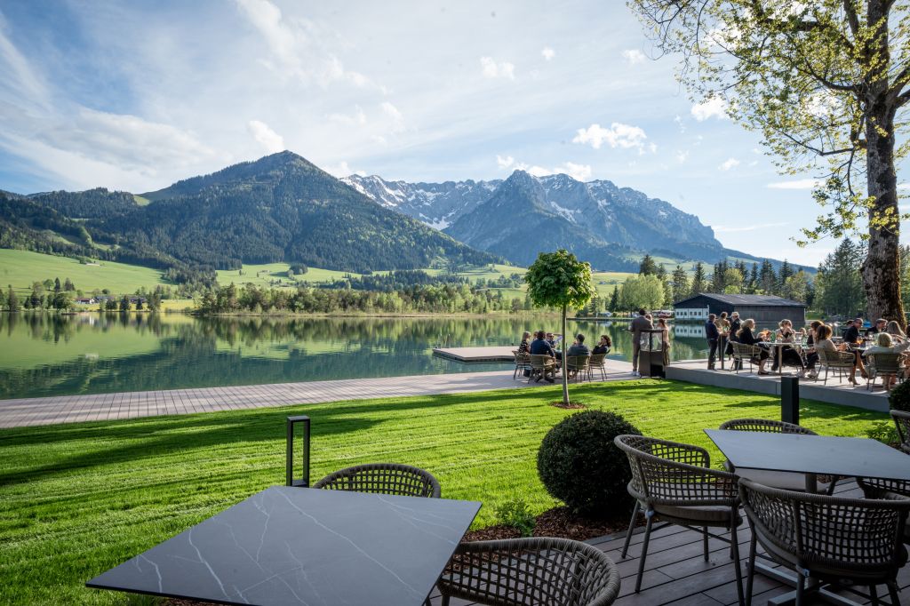 Seminarpause direkt am See (c) Simon Hausberger (Das Walchsee Aktivresort &amp; Das Walchsee Refugium Lakeside)