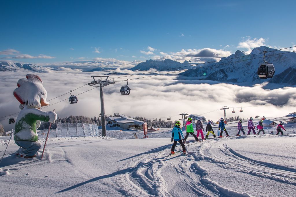 Skivergnügen für die ganze Familie (Dolomitenregion Kronplatz)