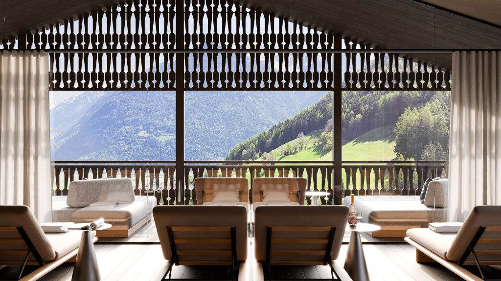 Spa mit traumhaftem Ausblick (AMONTI Chalets)