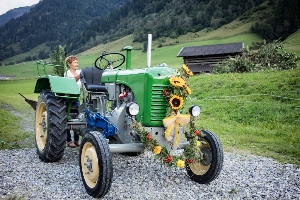 Traktor Oldtimer für das Bauernherbst Fest (c) Florian Bachmeier (TVB Raurisertal)