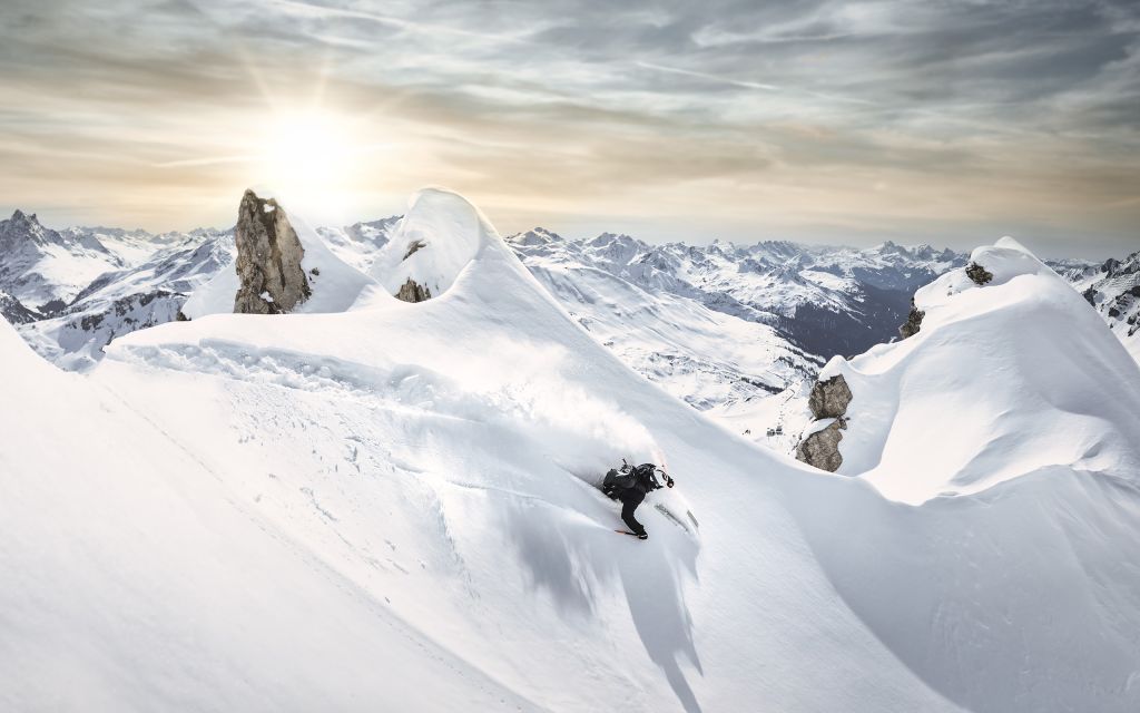 Traumhaftes Panorama (Ski Arlberg - Arlberger Bergbahnen AG)