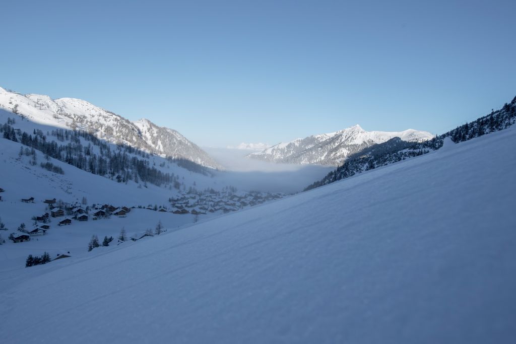 Über dem Nebelmeer von Malbun (Gorfion Familotel Liechtenstein)