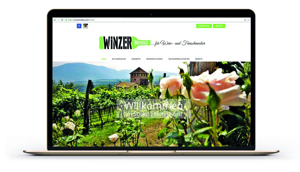 Website Ansicht_Winzerhotels (Schenkenfelder Kommunikation)