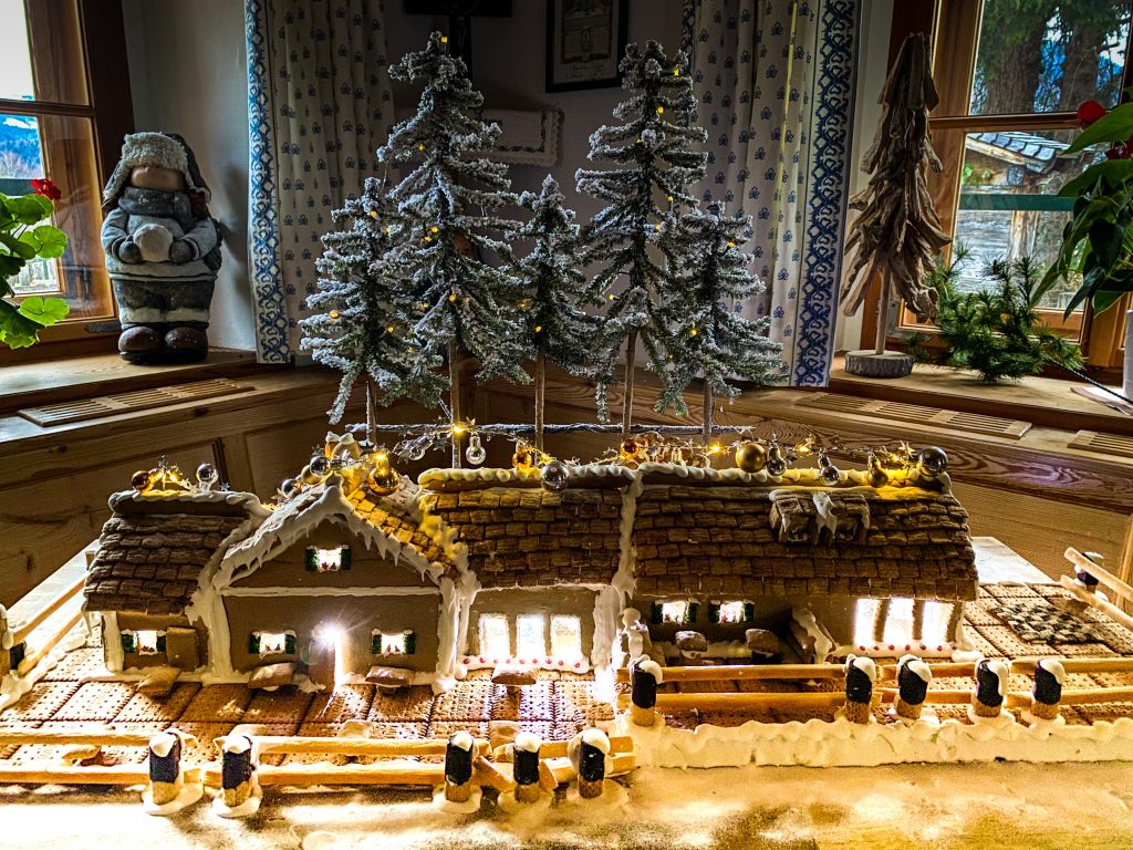 Weihnachtliches Lebkuchenhaus (Ebner&#039;s Waldhof)