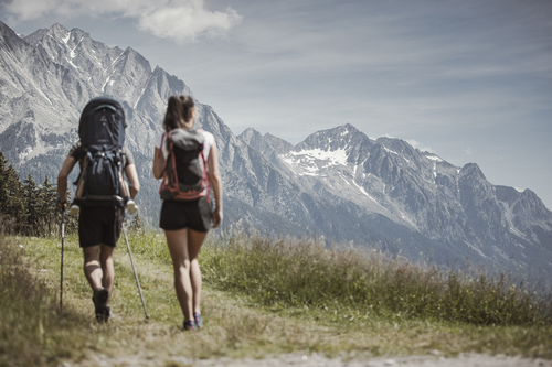 Alpenwanderung zu zweit (c) KOTTERSTEGER (Kronplatz Brand)