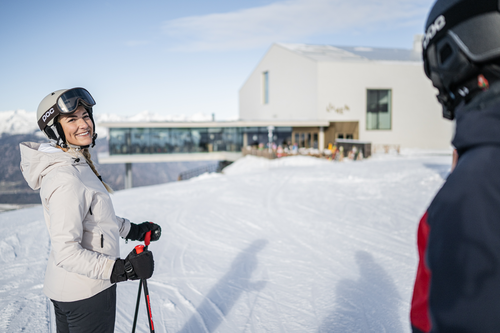 Am weg zum Sessellift (c) wisthaler.com (Dolomitenregion Kronplatz)