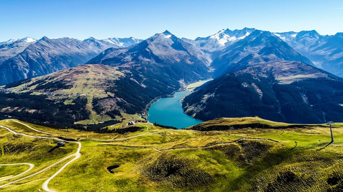 Ausblick Durlaßboden Stausee (MY ALPENWELT RESORT)