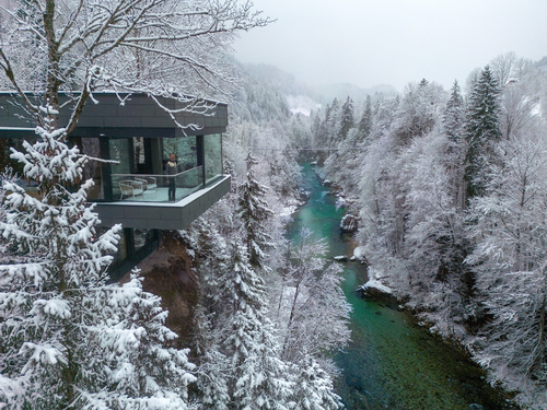 Blick auf das Chalet © Fourelements