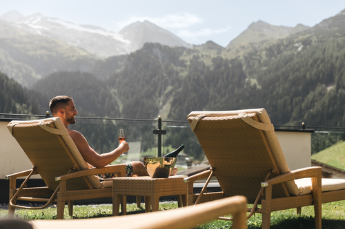 Den Ausblick genießen (Hotel Klausnerhof)