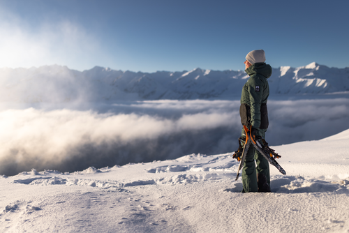 Den traumhaften Schneeausblick genießen (Wildkogel-Arena Neukirchen &amp; Bramberg)