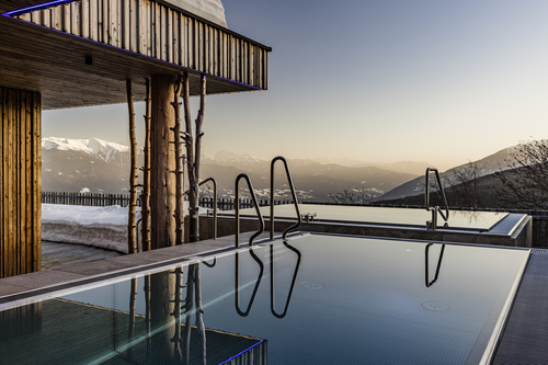 Der wunderschöne Skypool (Tratterhof)