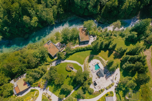 Die FourElements - Ansicht von oben