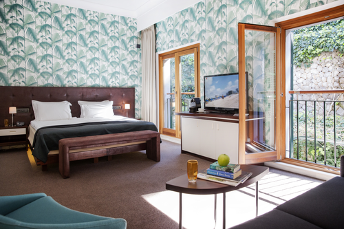 Doppelbettzimmer (Hotel Espléndido)