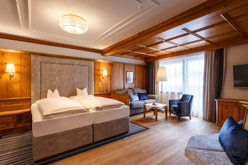 Doppelzimmer Chalet Theresia Comfort (c) Lukas Rubisoier (Peternhof)