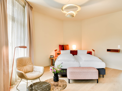 Doppelzimmer Süd (c) Urs Wyss (Hotel Belvedere)