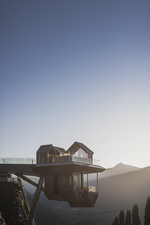 Ein Blick auf den Heaven &amp; Hell (Alpin Panorama Hotel Hubertus)