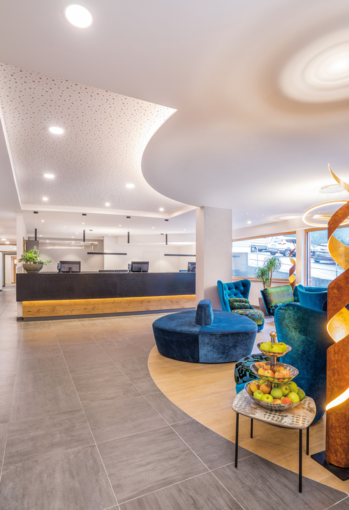 Eingangsbereich des Hotels (c) Markus Auer (DAS KAISERBLICK**** Superior)