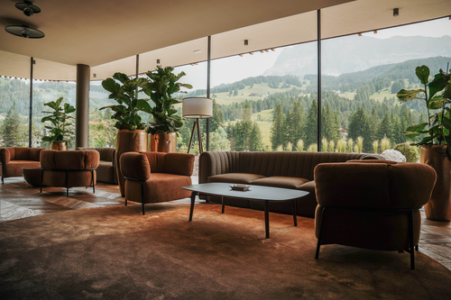 Entspannung pur in der Lounge (Hotel Badia Hill)