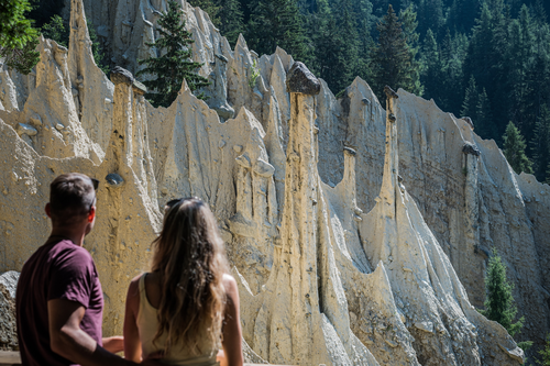 Felswand bestaunen (c) Harald Wisthaler (Kronplatz Brand)