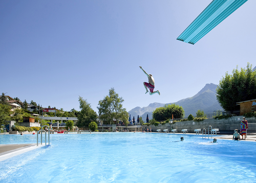 Freibad Scuol  © Andrea Badrutt (Hotel Belvedere)