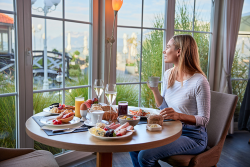 Frühstück mit Aussicht © Michael Huber (Hotel Panorama Royal)