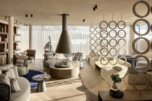 Gemütliche Lounge mit Kamin © Badia Hill