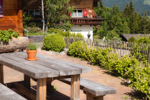 Gemütliche Sitzecke auf der Terrasse (c) Daniel Kogler (Naturdorf Oberkühnreit)
