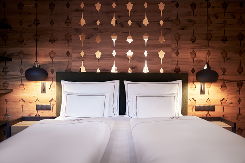 Gemütliches Doppelbett (Der Böglerhof)