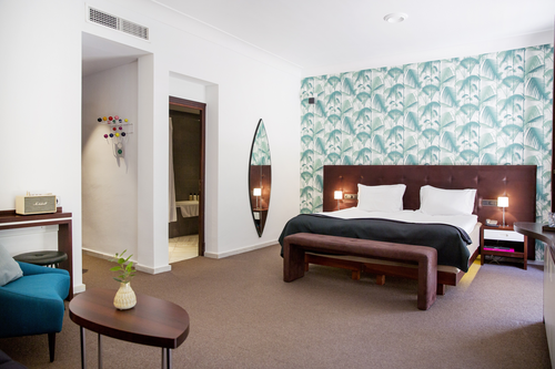 Geräumiges Doppelbettzimmer (c) Johanna Gunnberg (Hotel Espléndido)