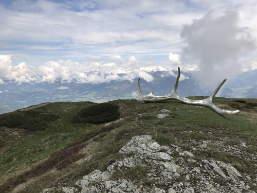 Geweih (Kronplatz Brand)