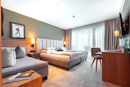 Helles Doppelzimmer (c) Ringler (Das Hohe Salve Sportresort)