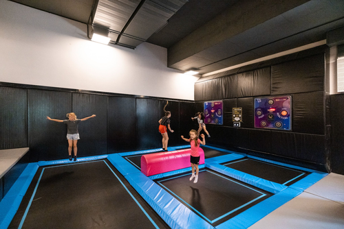 Indoor Trampolin © Quellenhof Luxury Resort Passeier