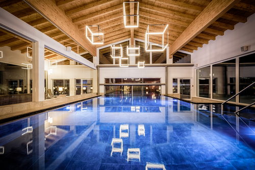Indoorpool (c) Geisler &amp; Trimmel - Lukas Rubisoier (Das Walchsee Aktivresort)