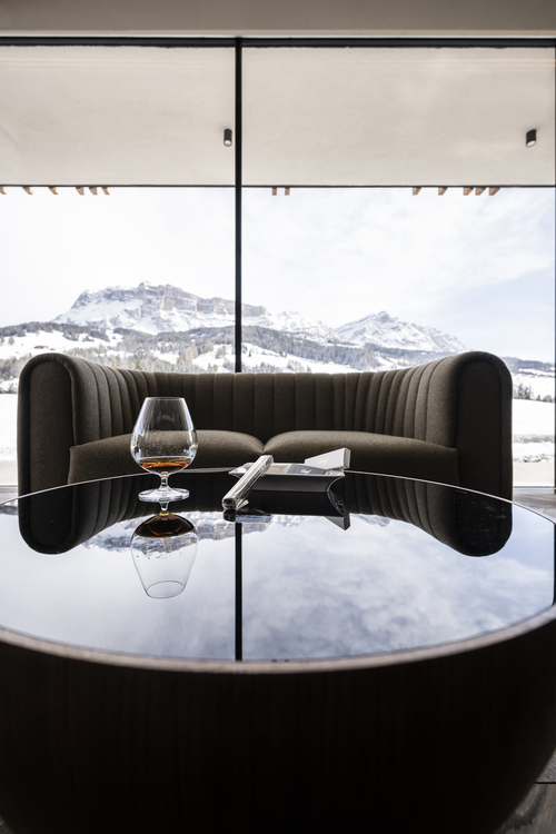 Lounge mit Alpenblick © Alex Filz