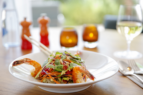 Mediterraner Snack im Palma Sport + Tennis Club (c) Johanna Gunnberg (Hotel Espléndido)