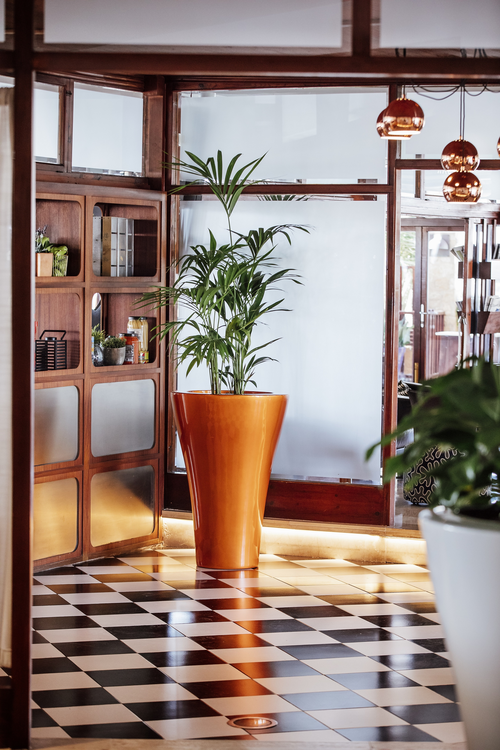 Moderner Hotelbereich (Hotel Portixol)