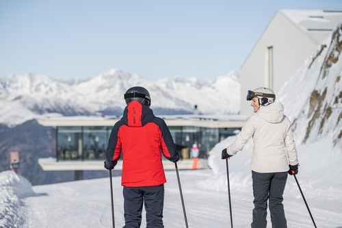 Pause mit Aussicht (c) wisthaler.com (Dolomitenregion Kronplatz)