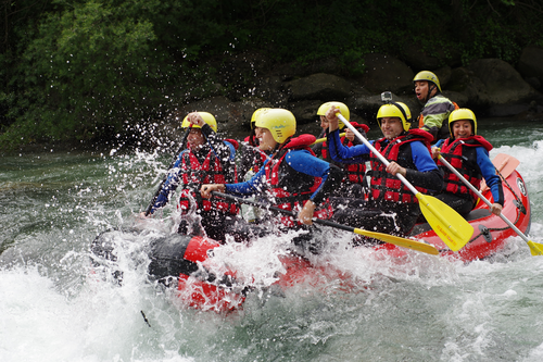 Rafting (Quellenhof Luxury Resorts, Südtirol)