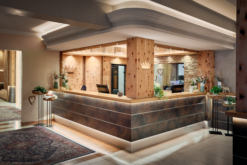 Rezeption des Hotels © Michael Huber (Hotel Panorama Royal)