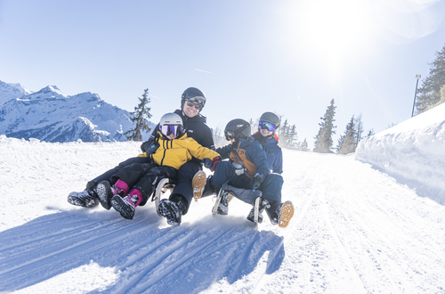 Rodelspaß für die ganze Familie (Wildkogel-Arena Neukirchen &amp; Bramberg)