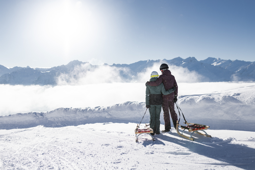 Rodelspaß zu zweit (Wildkogel-Arena Neukirchen &amp; Bramberg)
